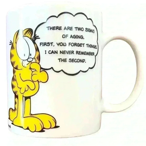 π 6/$60, Garfield Mug, 4β Height/3β Diameter - Picture 2 of 10